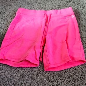 Pink Bermuda shorts